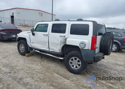 2007 Hummer H3 из США, поврежденный, VIN 5GTDN13E278246570